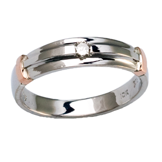 Melkon Silver Diamond Ring - Taras Design Montreal